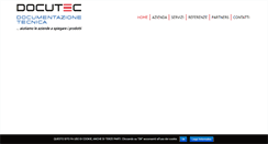 Desktop Screenshot of docutec.it